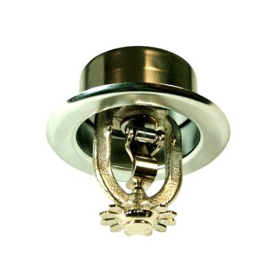 Sprinkler Pendente mod. G Reliable com canopla Semi Embutida