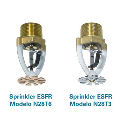 Sprinkler ESFR N28T6 e N28T3